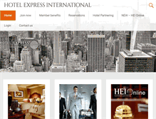 Tablet Screenshot of hotelexpress.co.za